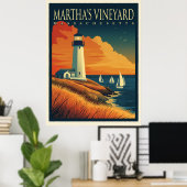 Poster Phare de Martha (Bureau à domicile)