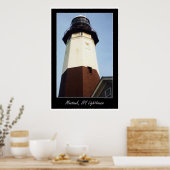Poster Phare de Montauk NY (Cuisine)