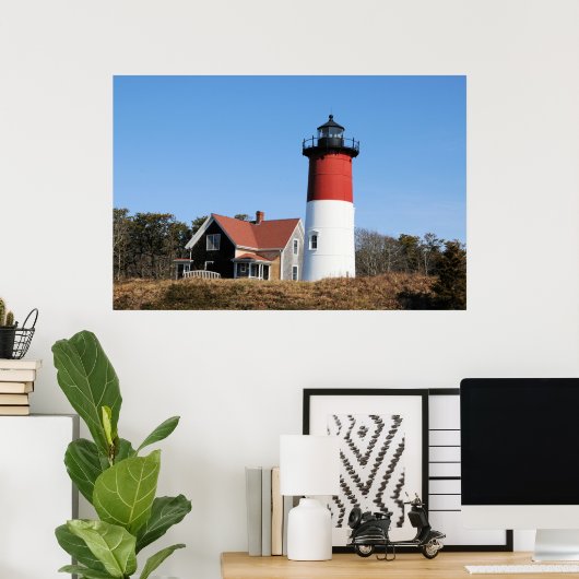 Poster Phare de Nauset (Bureau à domicile)