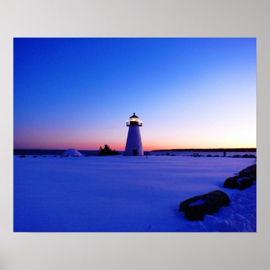 Poster Phare de Ned's Point (Devant)