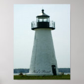 Poster Phare de Ned's Point, Massachusetts Imprimer (Devant)