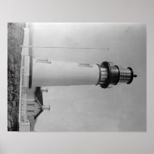 Poster Phare de Newport, Orégon sur le cap Fowlweather