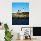 Poster Phare de Nubble (Bureau à domicile)