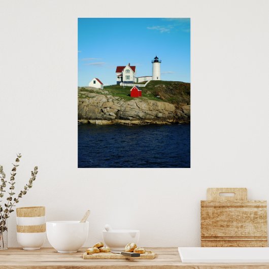 Poster Phare de Nubble (Cuisine)