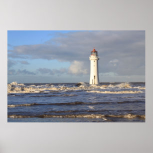 Poster Phare de Perch Rock, New Brighton