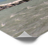 Poster Phare de Pierhead, Kenosha, Wisconsin (Coin)