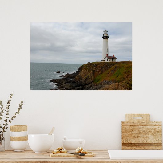 Poster Phare de Pigeon Point (Cuisine)