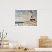 Poster Phare de Pigeon Point Calafonia (Cuisine)