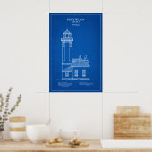 Poster Phare de Point Wilson - Washington - AD (Cuisine)