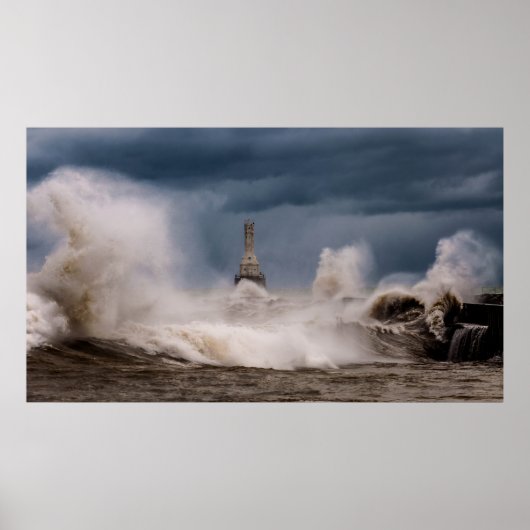 Poster Phare de Port (Devant)