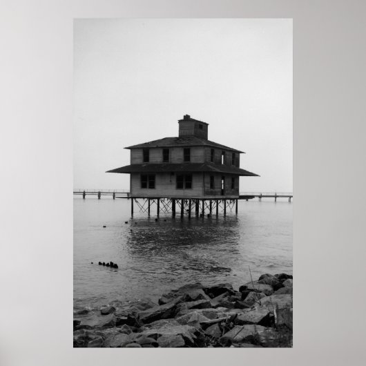 Poster Phare de Port Mahon (Devant)