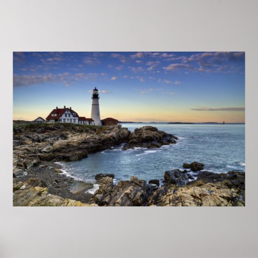 Poster Phare de Portland Head (Devant)