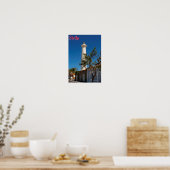 Poster Phare de Punta Secca, Sicile, Italie (Cuisine)