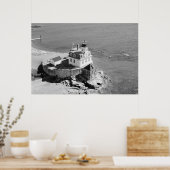 Poster Phare de rose Island (Cuisine)