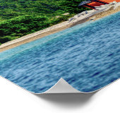 Poster Phare de Round Island (Coin)