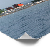 Poster Phare de Round Island (Coin)