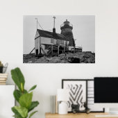 Poster Phare de Saddleback Ledge (Bureau à domicile)