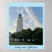 Poster Phare de Sandy Hook (Devant)