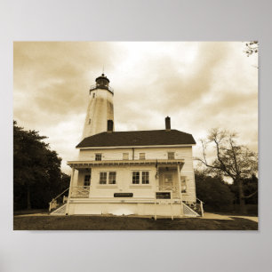 Poster Phare de Sandy Hook