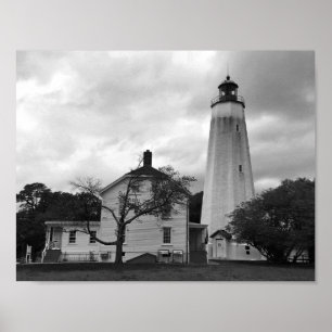 Poster Phare de Sandy Hook
