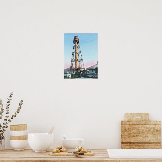 Poster phare de sanibel (Cuisine)