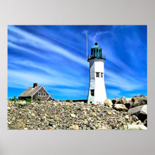 Poster Phare de Scituate