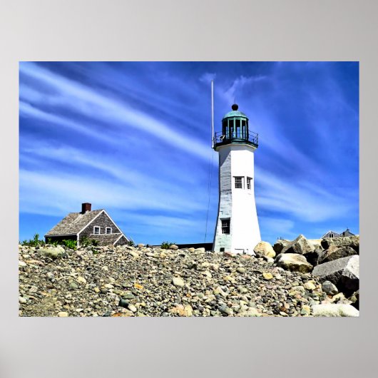 Poster Phare de Scituate (Devant)