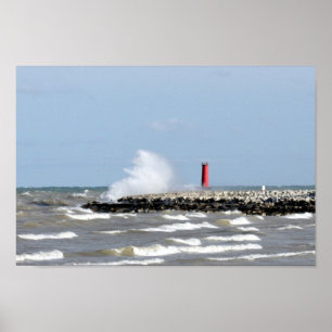 Poster Phare de Sheboygan