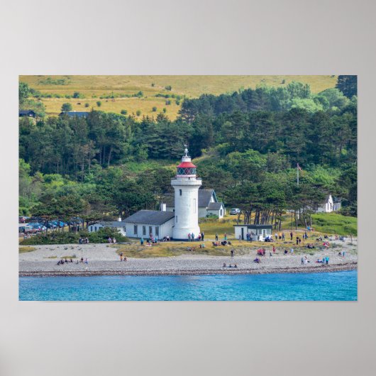 Poster Phare de Sletterhage, Danemark (Devant)