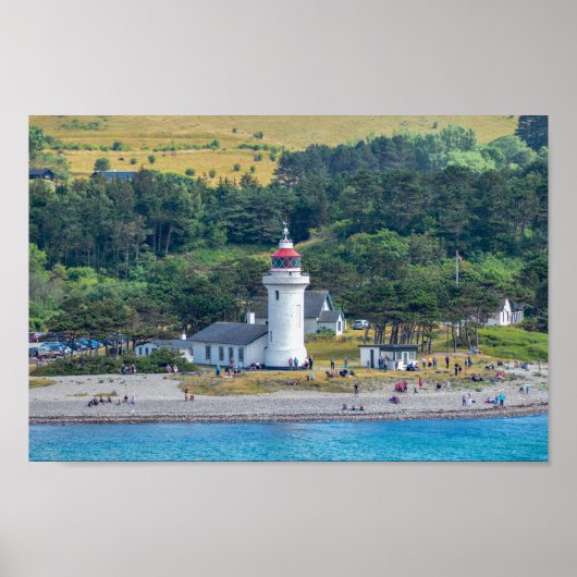 Poster Phare de Sletterhage, Danemark (Devant)