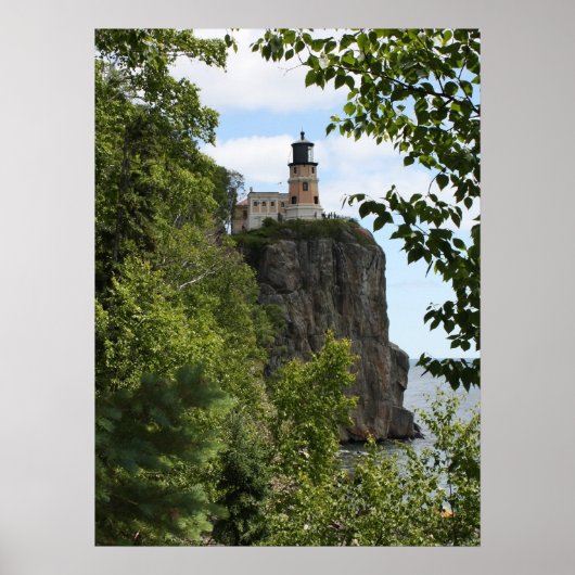 Poster Phare de Split Rock (Devant)