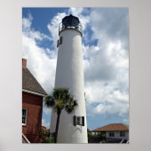 Poster Phare de St George Island sur une (Devant)