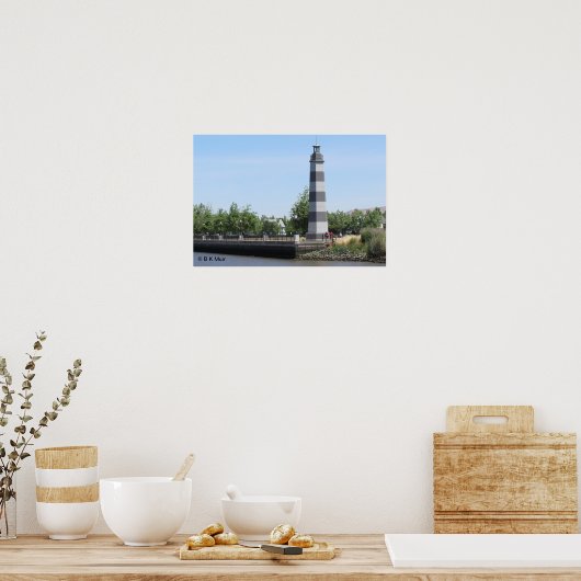Poster - Phare de Suisun Harbour (horizontal) (Cuisine)