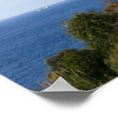 Poster Phare de Tanger Maroc au Casquette Spartel (Coin)