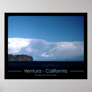 Poster Phare de Ventura, Californie