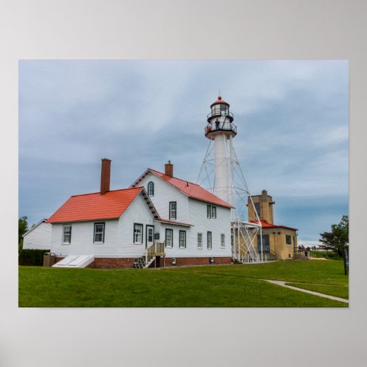 Poster Phare de Whitefish Point (Devant)