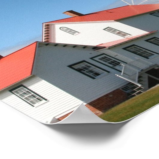 Poster Phare de Whitefish Point (Coin)