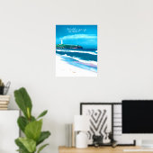 Poster Phare de Wollongong Beach NSW (Bureau à domicile)