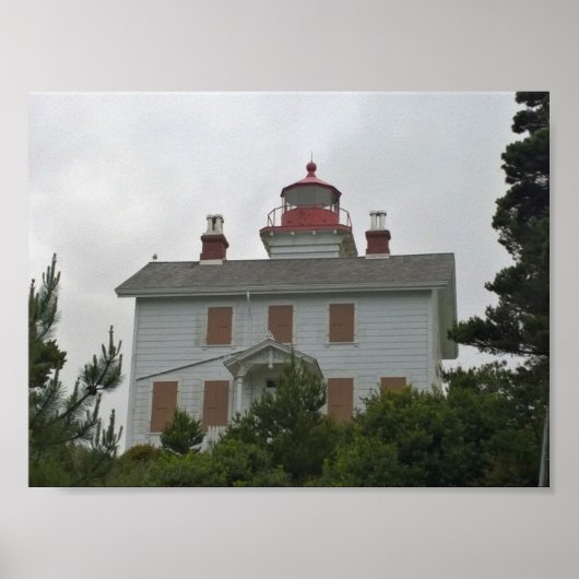 Poster Phare de Yaquina Bay, OU (Devant)