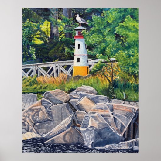 Poster Phare d'Echo Point (Devant)