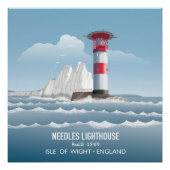 Poster Phare des Needles (Devant)