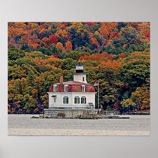 Poster Phare d'Esopus Meadows (Devant)