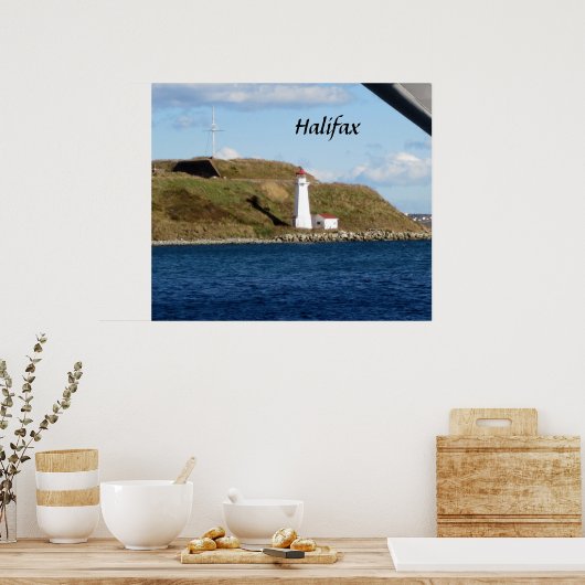 Poster Phare d'Halifax (Cuisine)