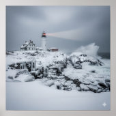 Poster Phare d'hiver (Devant)