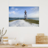 Poster Phare d'Inch Arran | Nouveau-Brunswick (Cuisine)