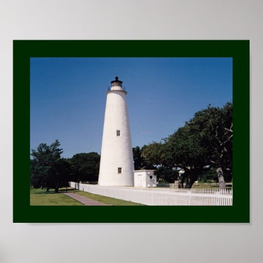 Poster Phare d'Ocracoke (Devant)