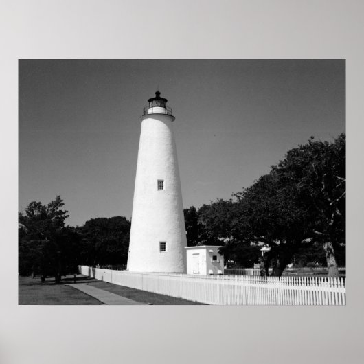 Poster Phare d'Ocracoke (Devant)