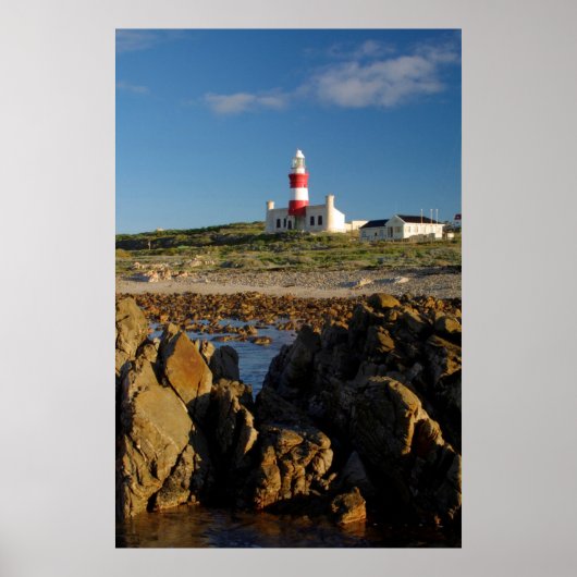 Poster Phare du Cap Agulhas, Western Cape (Devant)