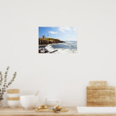 Poster Phare du Cap Neddick "Nubble" dans le Maine (Cuisine)