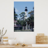 Poster Phare du Cap San Blas (Cuisine)